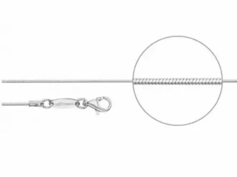 Der Kettenmacher Schlangenkette diamantiert